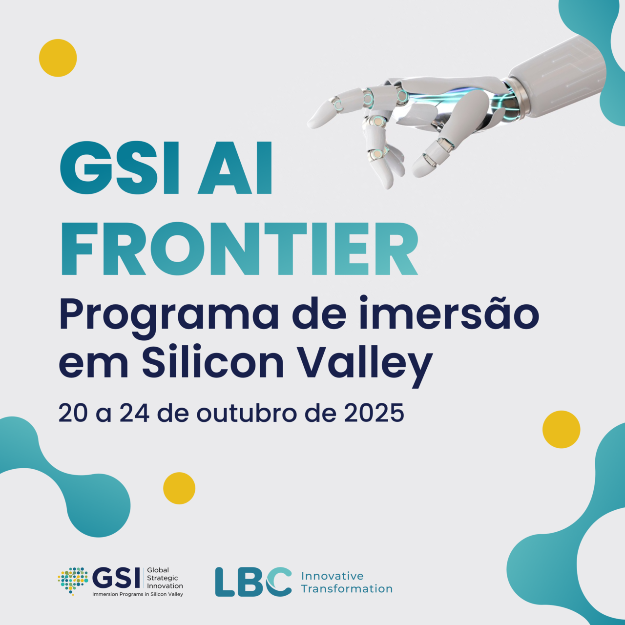 GSI AI Frontier: Imersão em Silicon Valley para executivos